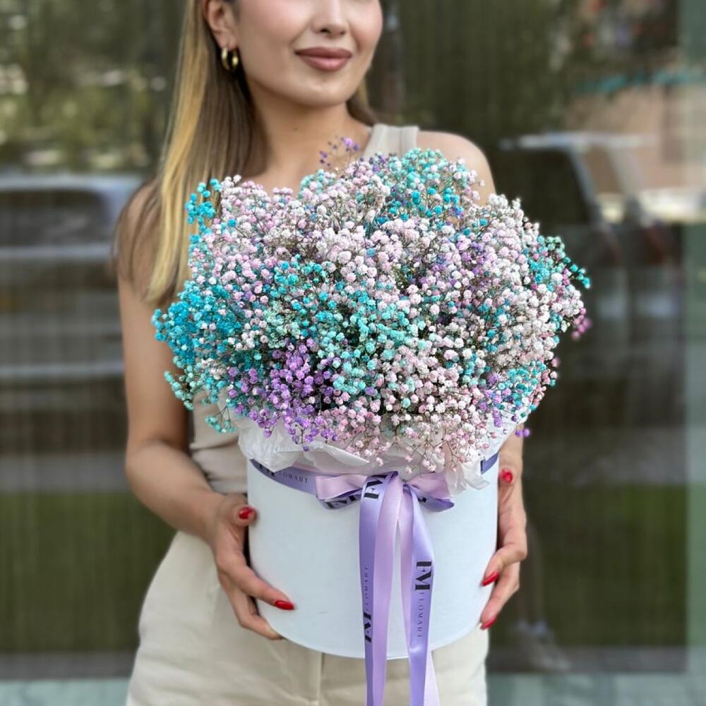 Коробочка (М) с гипсофилой