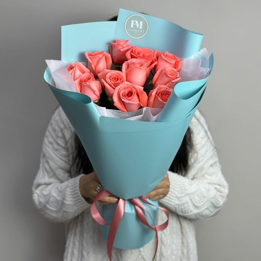 11 голландских роз (50 см)